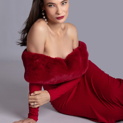 Elegant red dress studio -Johannesburg